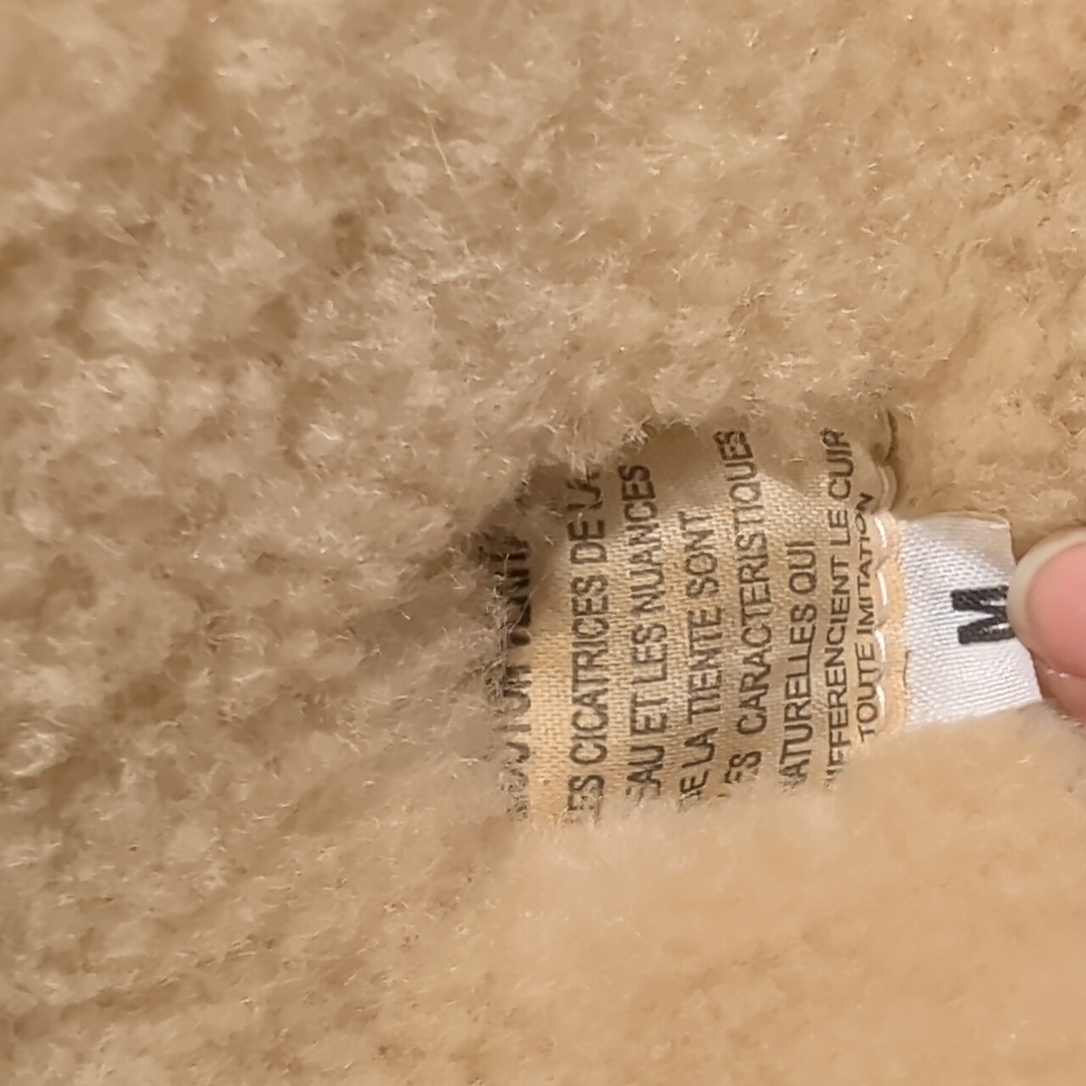 Vintage Pilot Bomber Shearling Lined Leather Jack… - image 3